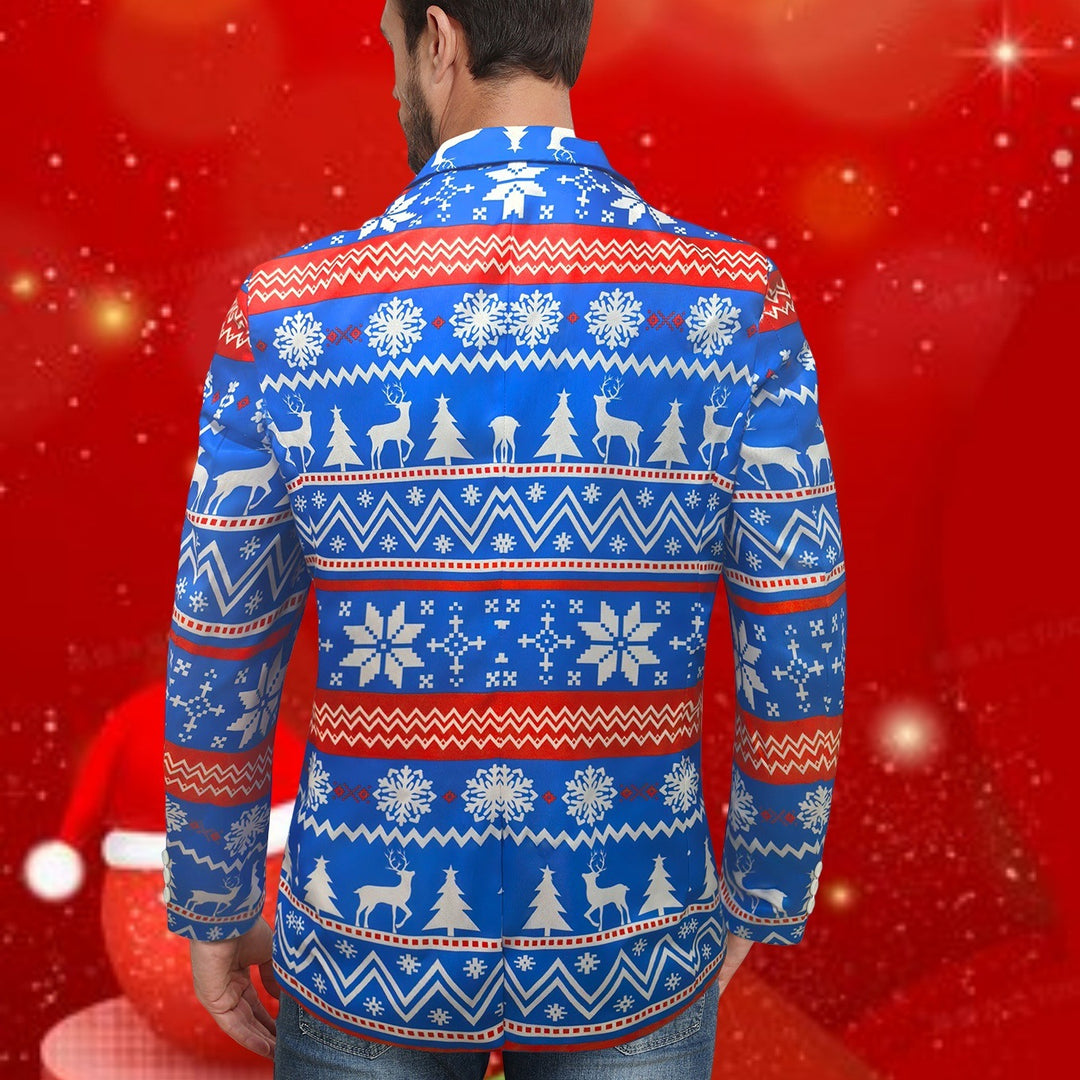 Herren festlicher Weihnachts-Blazer Echoarchiv