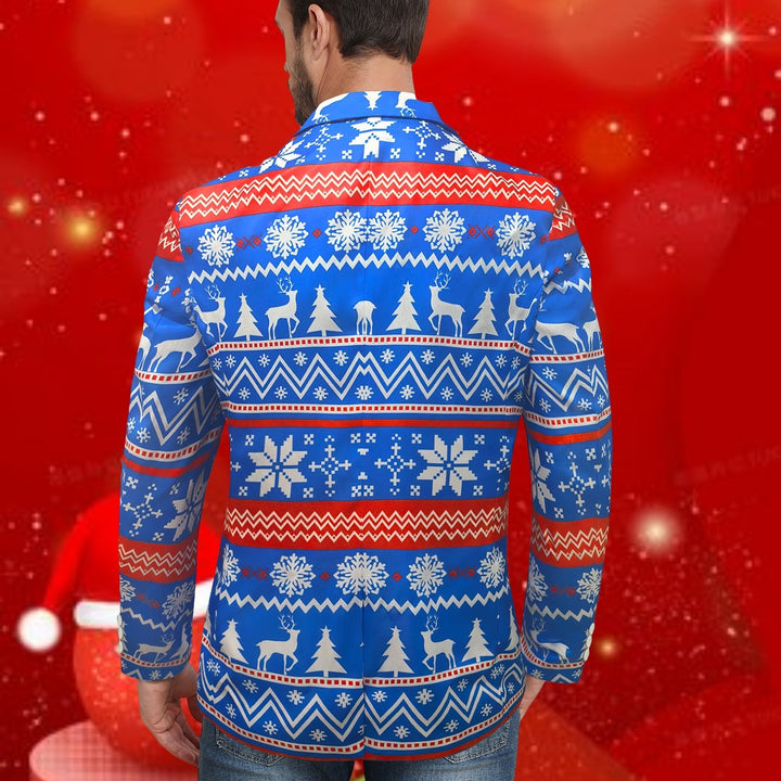 Herren festlicher Weihnachts-Blazer Echoarchiv
