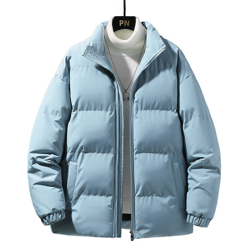 Herren Steppjacke mit hohem Kragen und elastischen Bündchen Echoarchiv