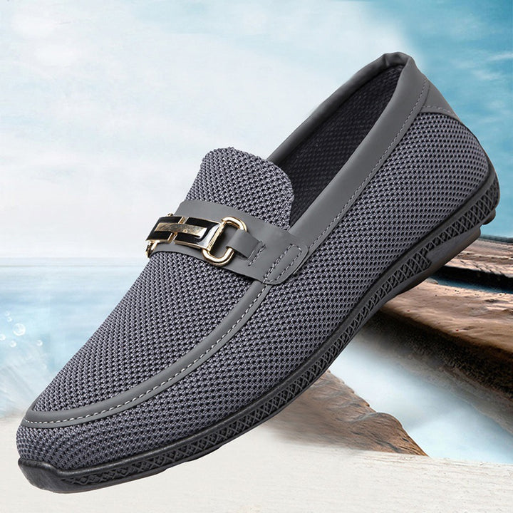 Herren Elegante Slip-On Mokassins Echoarchiv