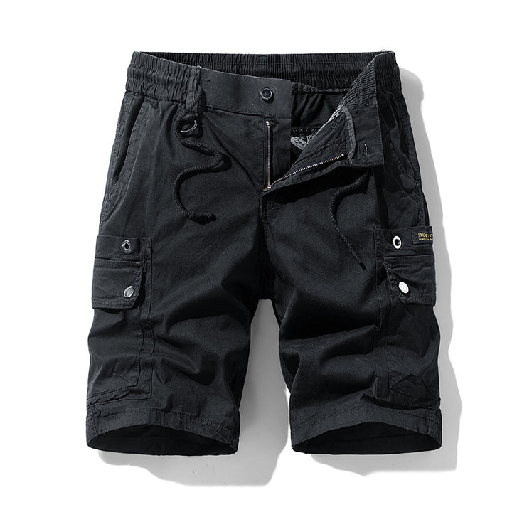 Herren Cargo-Shorts mit elastischem Bund und multifunktionalen Taschen Echoarchiv