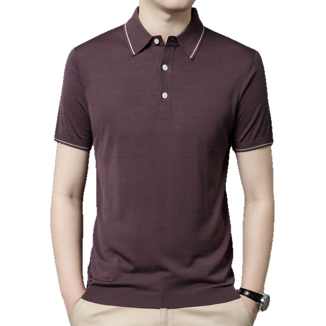 Herren sportliches Polohemd Echoarchiv