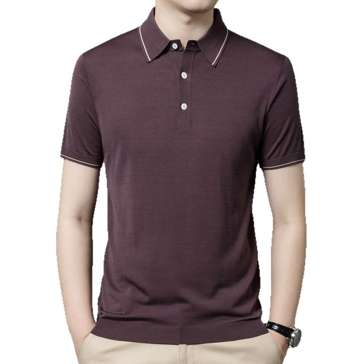 Herren sportliches Polohemd Echoarchiv