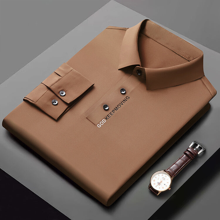 Herren Polo-Shirt mit feuchtigkeitsregulierendem Material Echoarchiv