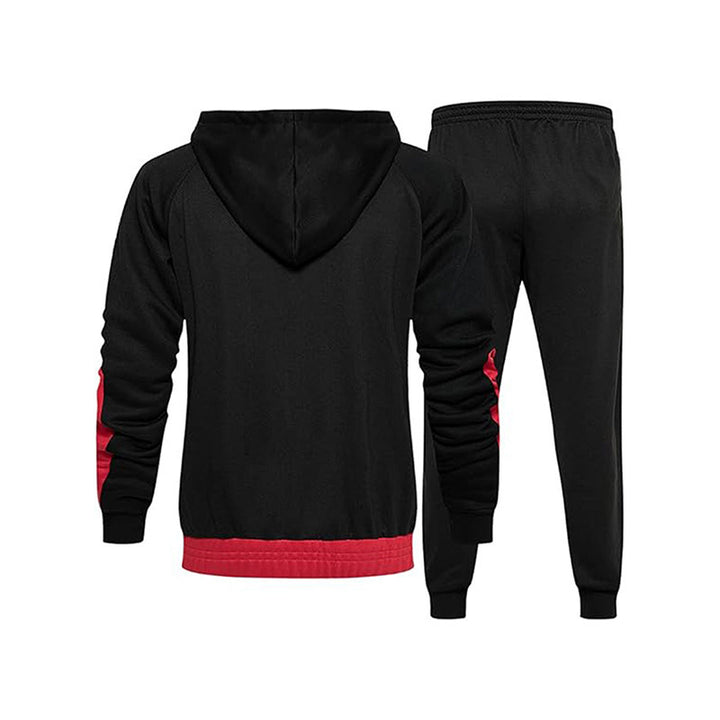 Herren Sportanzug mit hochwertigem Material und kontrastierenden Details Echoarchiv