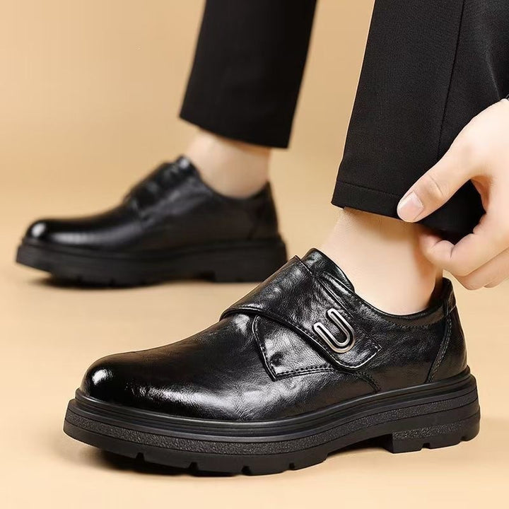 Herren Elegante und Bequeme Leder Schnürschuhe Echoarchiv