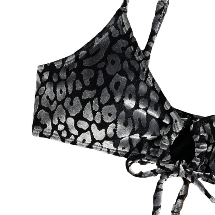 Damen Triangel-Bikini mit einzigartigen Tiermuster-Details Echo Archiv