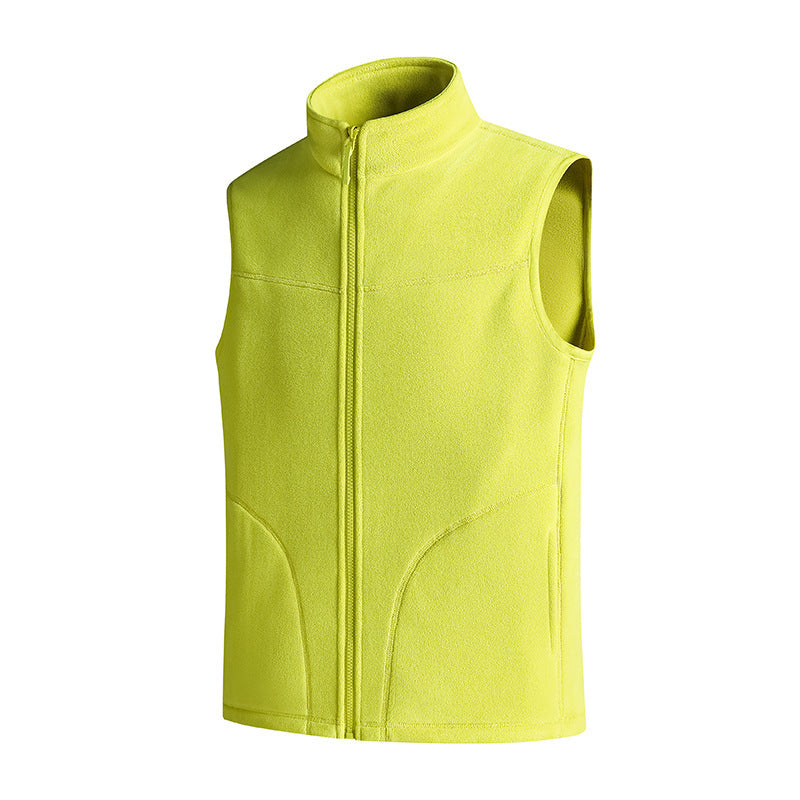 Damen Sportliche Fleece-Weste Echo Archiv
