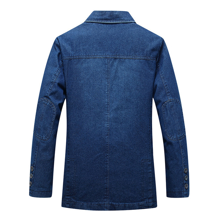 Herren Moderner Denim Blazer Echo Archiv