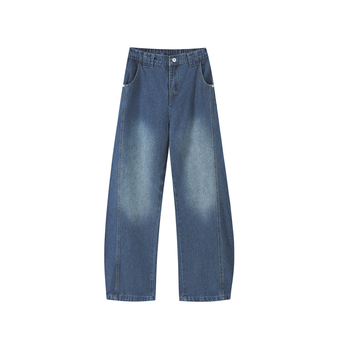 Damen Weit geschnittene High-Waist Hose Echo Archiv