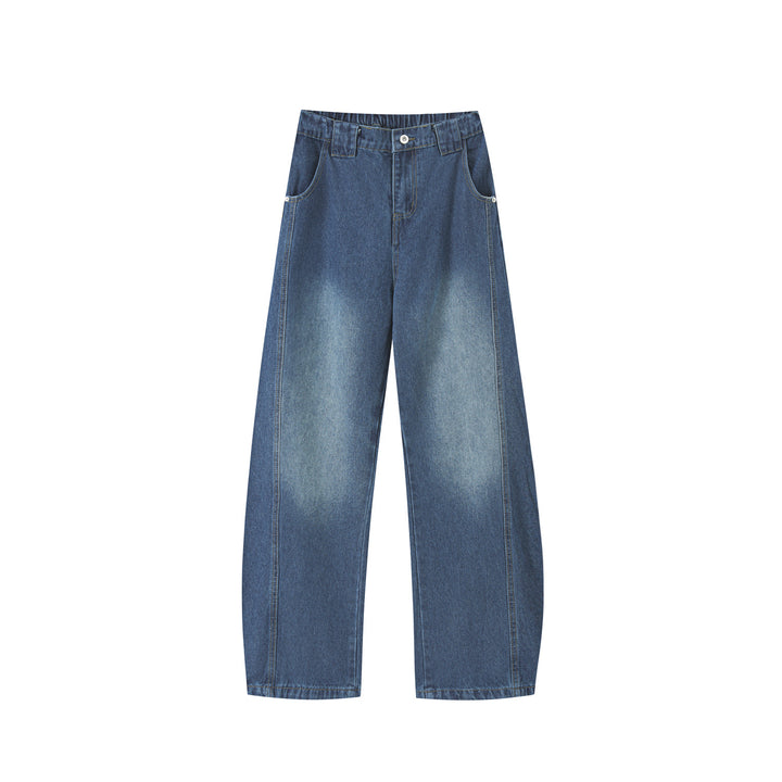 Damen Weit geschnittene High-Waist Hose Echo Archiv