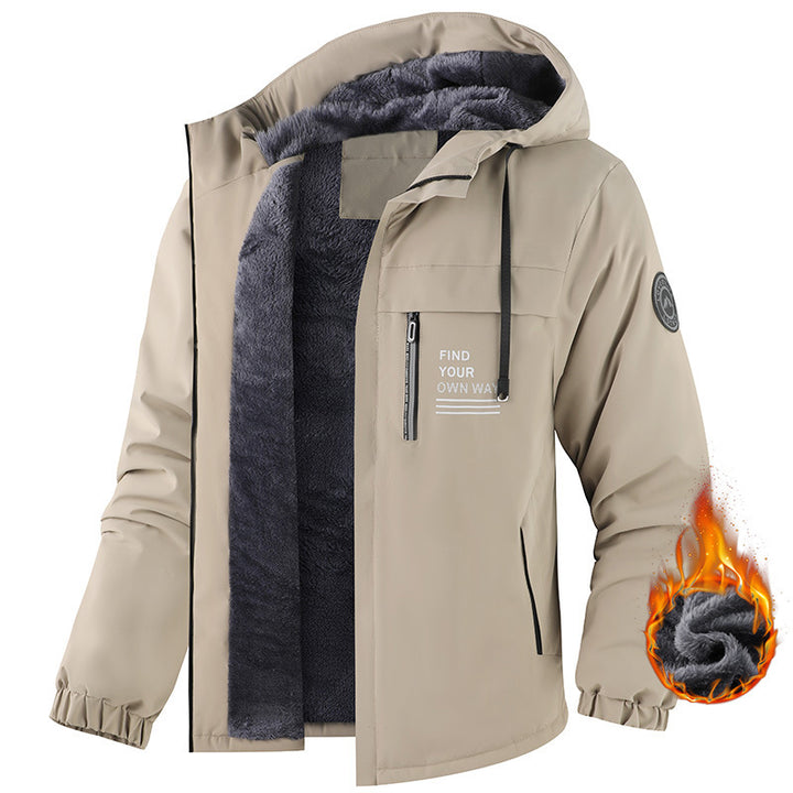 Herren Funktionsjacke mit hohem Kragen Echo Archiv