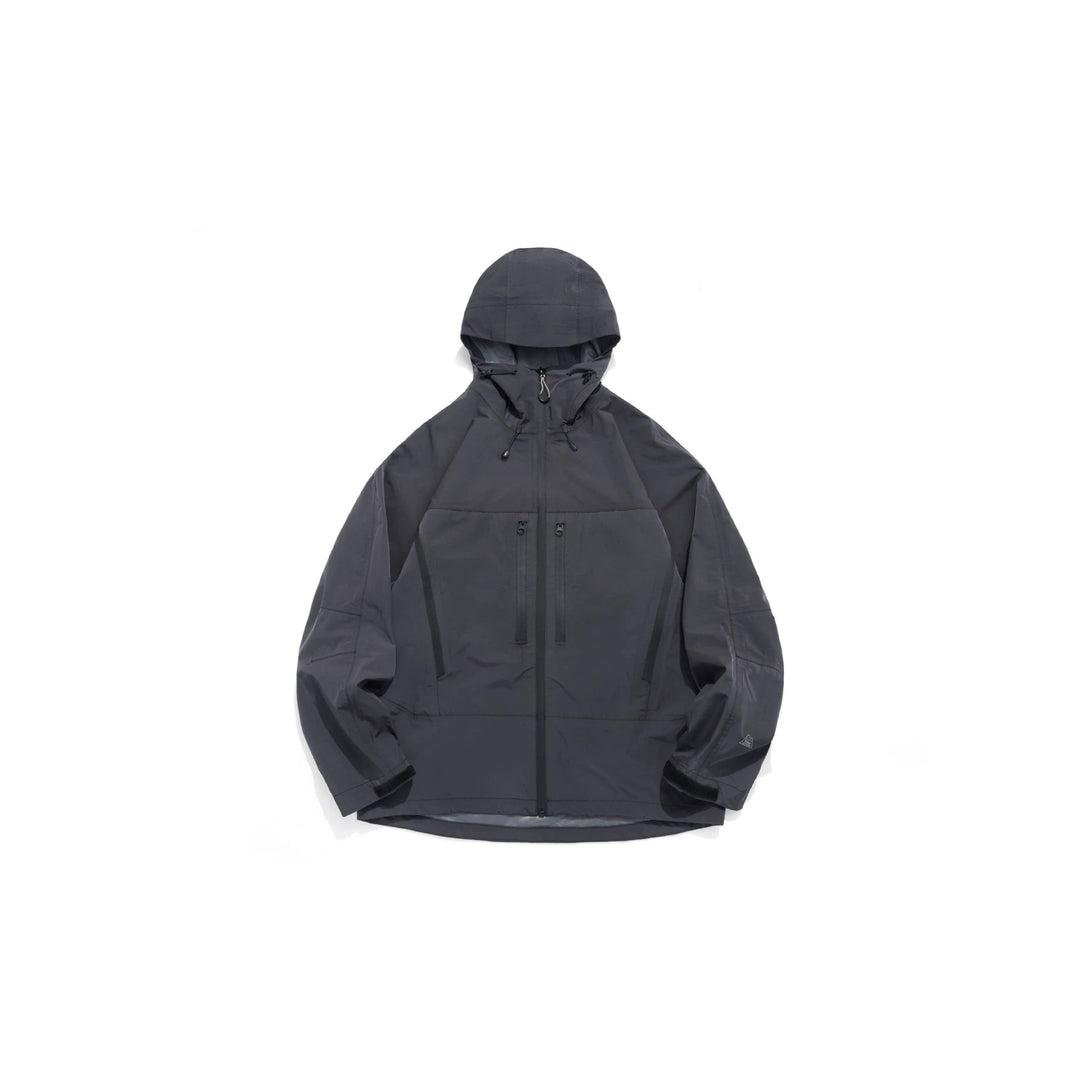 Unisex Technische Kapuzen-Outdoorjacke mit getapten Reißverschlüssen Echoarchiv
