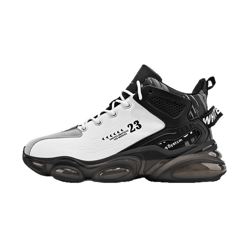 Unisex futuristische Plateau-Sneaker mit sichtbaren Luftkapseln, verstärkter Fersenzone und anatomischer Innensohle – Norré
