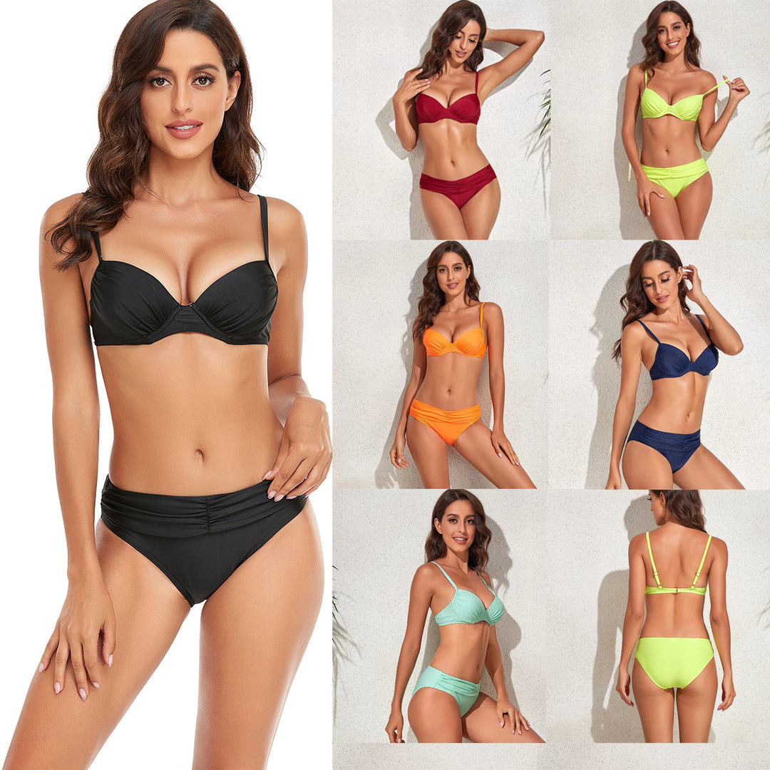 Damen Bikini-Set mit raffinierten Rüschendetails Echo Archiv