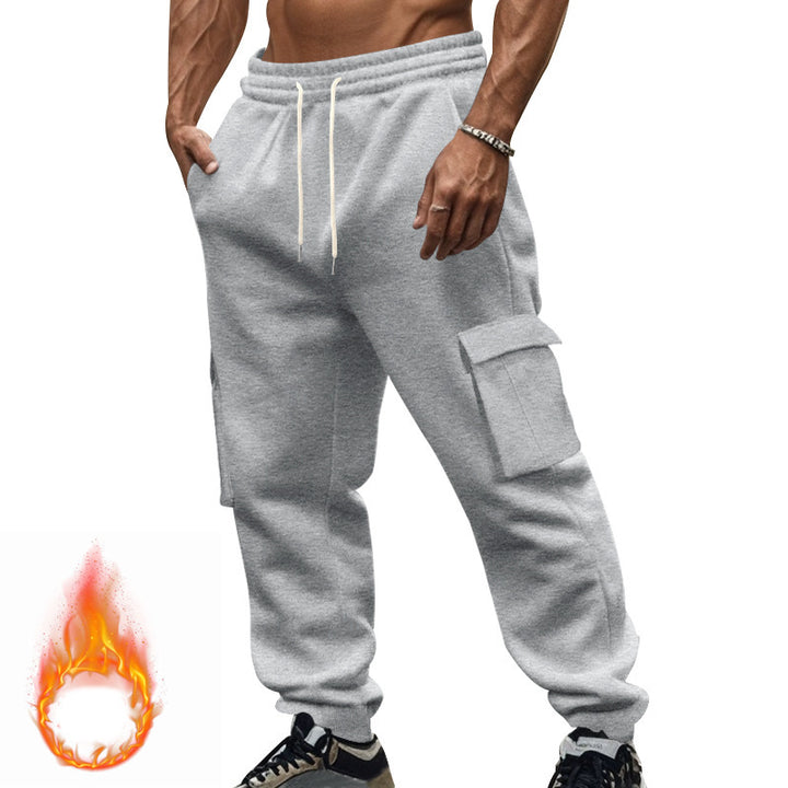 Herren Cargo-Jogginghose mit seitlichen Taschen und elastischem Bund Echoarchiv