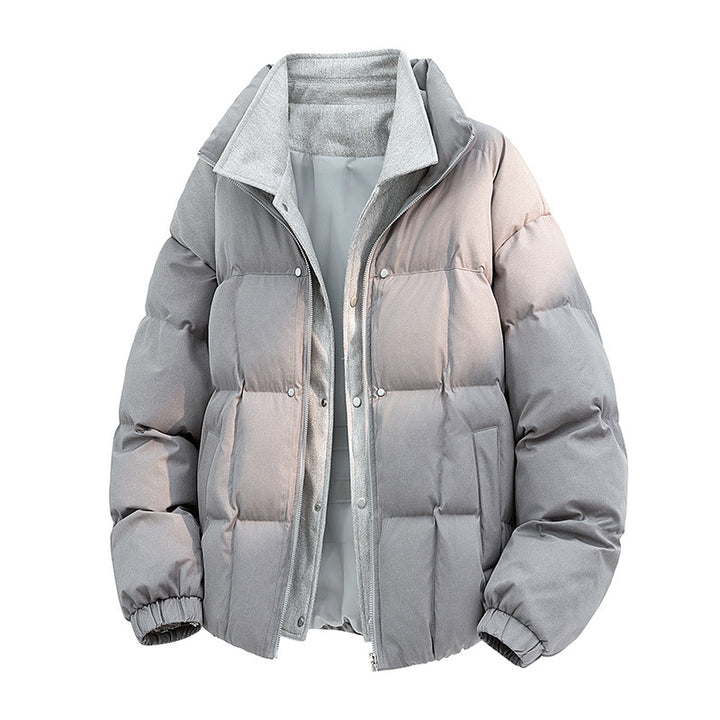 Herren Gepolsterte Steppjacke mit Thermofutter und hohem Kragen Echo Archiv