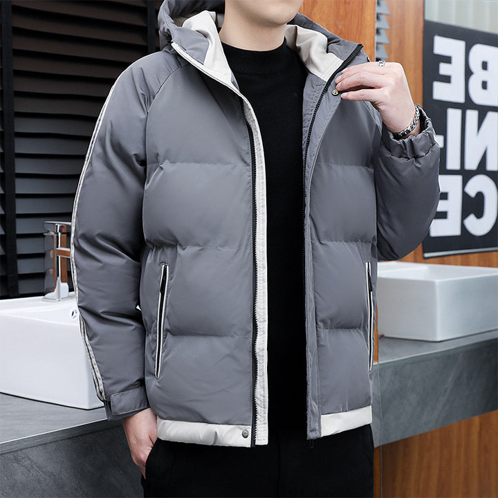 Damen Stylische Winterjacke mit Kapuze und Steppdesign Echo Archiv