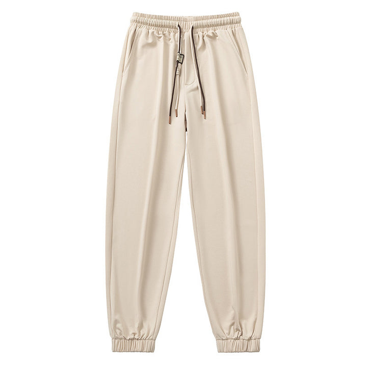 Herren Komfort-Jogginghose mit nachhaltigem Interlock-Stretch, verdeckten Eingrifftaschen & elastischen Knöchelbündchen Echo Archiv