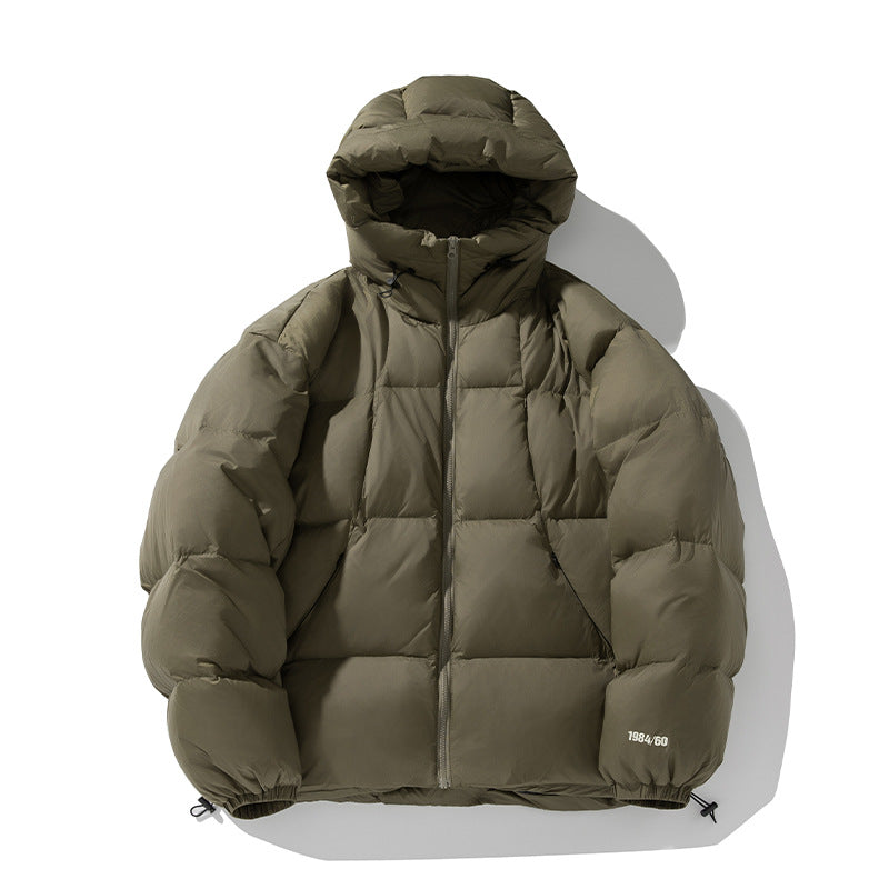 Unisex Wattierte Steppjacke mit Kapuze und Thermoisolierung Echo Archiv