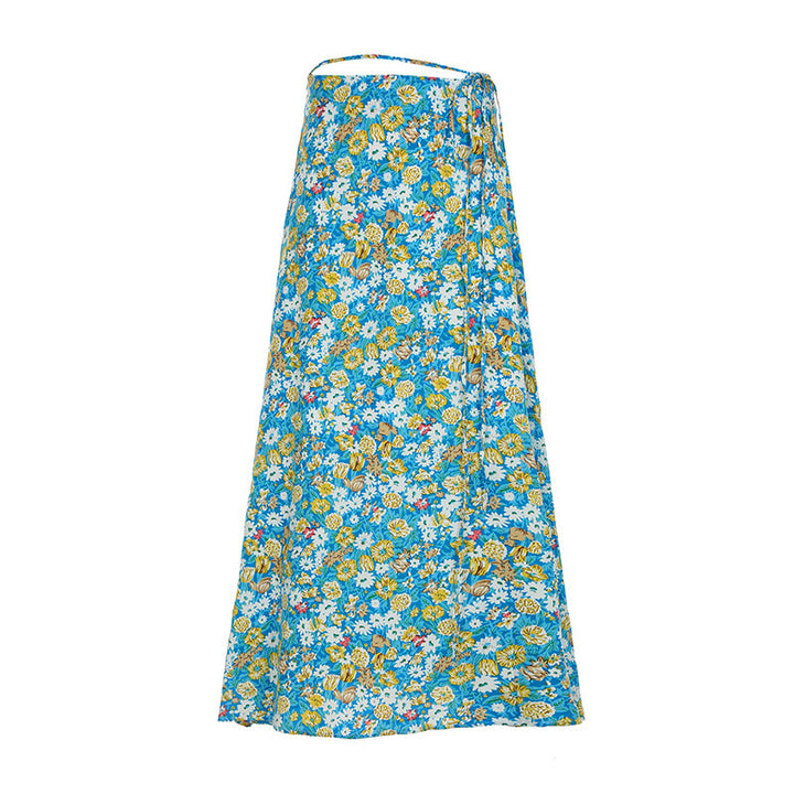 Damen Bandeau-Oberteil mit floralem Muster und geflochtenem Detail Echo Archiv