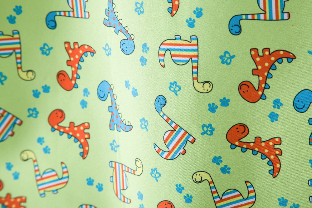 Herren Badeshorts mit verspieltem Dinosaurier-Motiv und elastischem Bund Echoarchiv