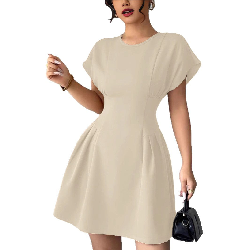 Damen Wickelkleid mit elegantem Schnitt und fließendem Rock Echo Archiv