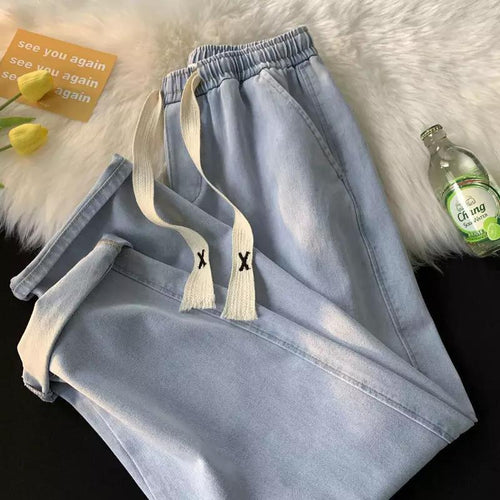 Herren lässige Sweatpants mit verstellbarem Bund und seitlichen Eingrifftaschen Echoarchiv
