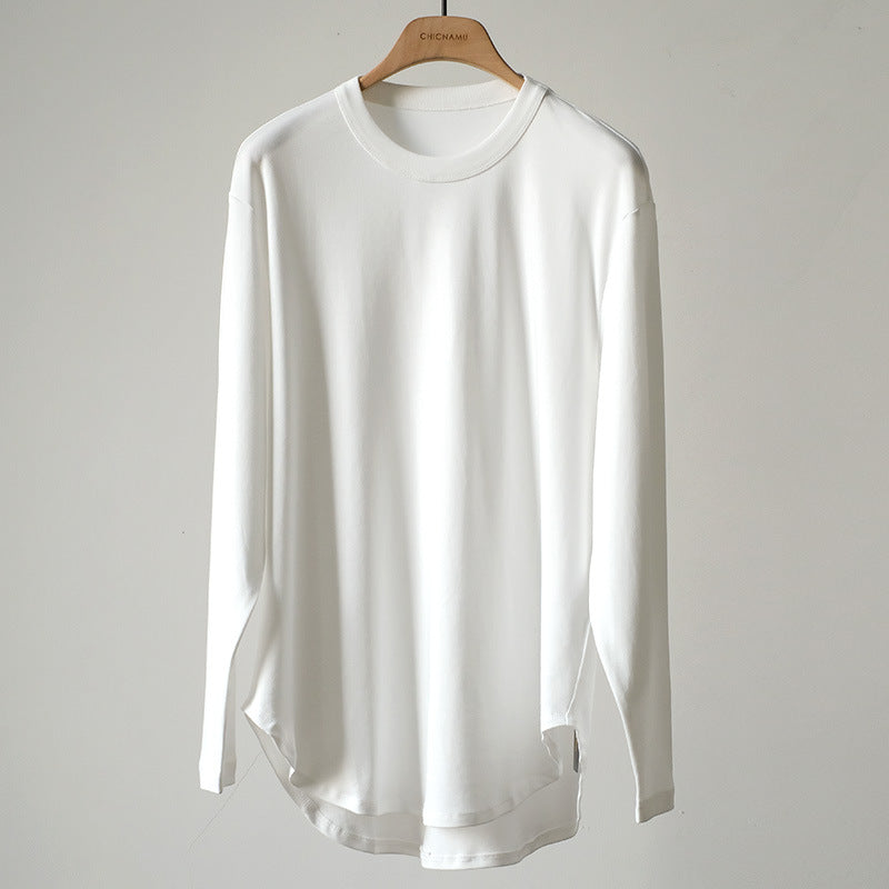 Damen Bequeme Langarm-T-Shirt Echoarchiv
