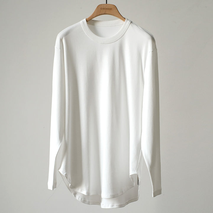 Damen Bequeme Langarm-T-Shirt Echoarchiv