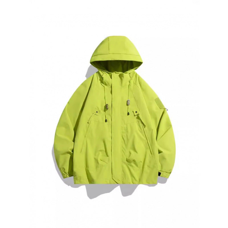 Herren Wasserabweisende Übergangsjacke mit Kapuze Echo Archiv