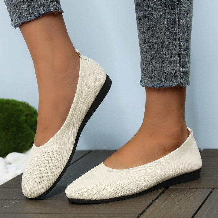 Damen Bequeme Slip-On Ballerinas Echoarchiv