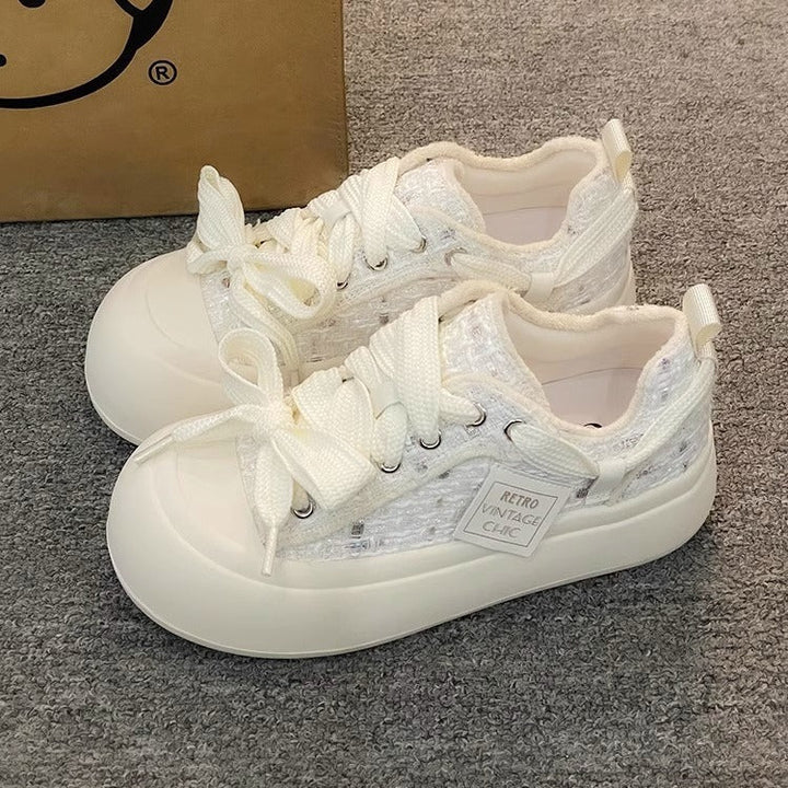 Damen Vintage Sport Sneakers mit komfortabler Gummisohle und weichem Obermaterial Echo Archiv
