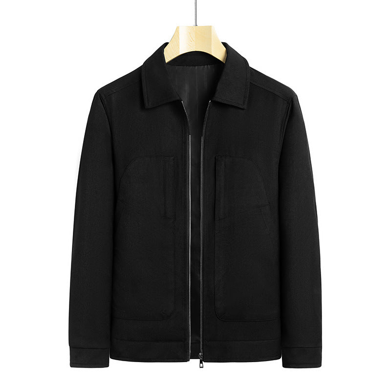 Herren lässige Freizeitjacke mit praktischen Taschen Echoarchiv