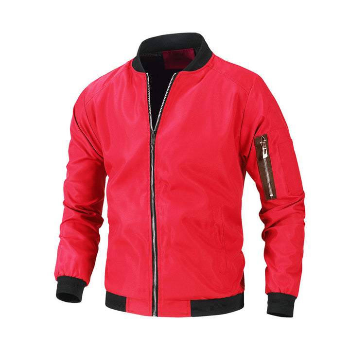 Herren Stylische Bomberjacke Echo Archiv