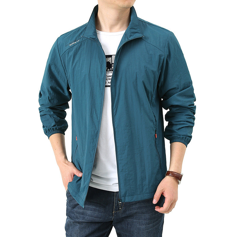 Herren Leichte Outdoorjacke mit praktischen Taschen Echo Archiv