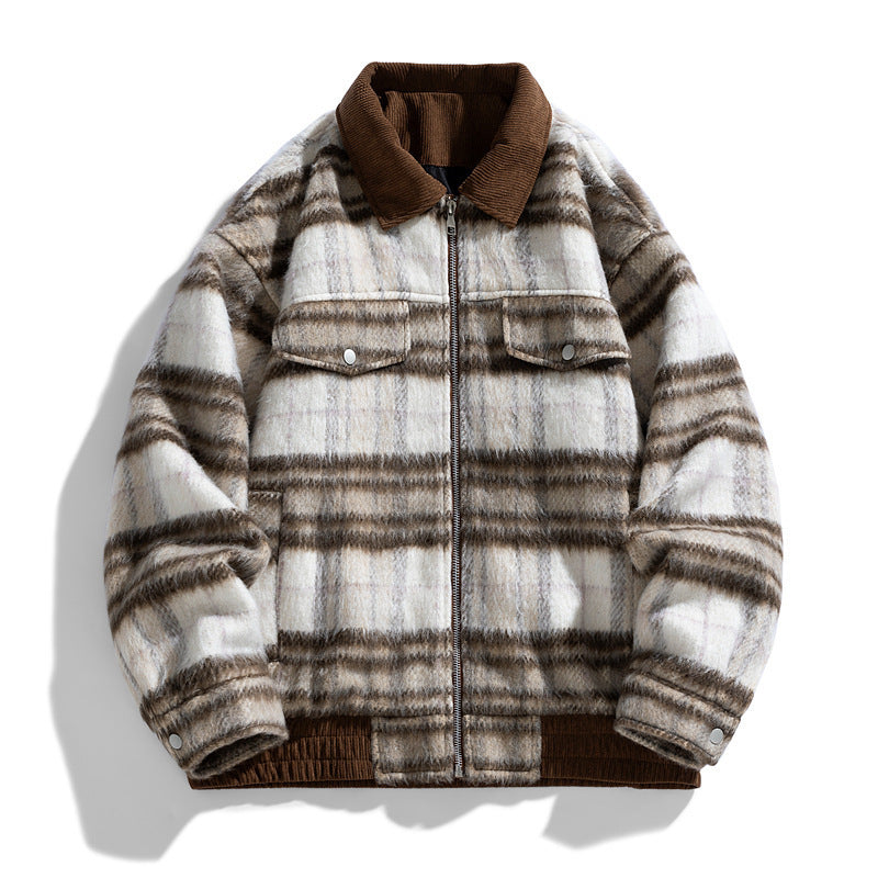 Herren Gemütliche Karojacke Echo Archiv
