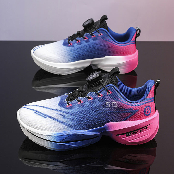 Unisex Futuristischer Leichtlauf-Sneaker mit integrierter Stabilitätssohle und Schnellverschluss Echoarchiv