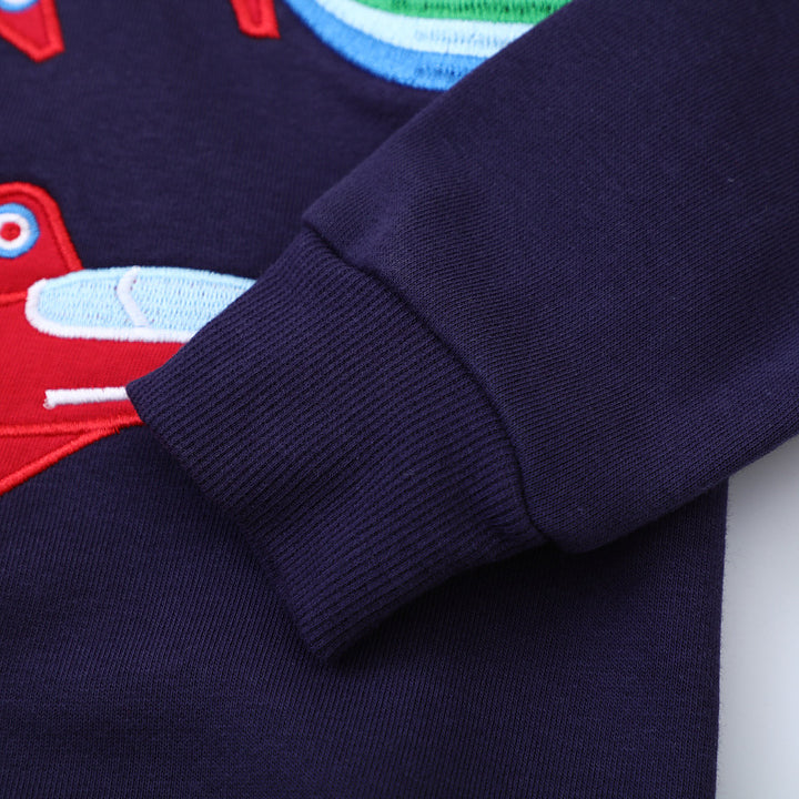 Jungen Sweatshirt mit aufregendem Flugzeug-Design Echo Archiv