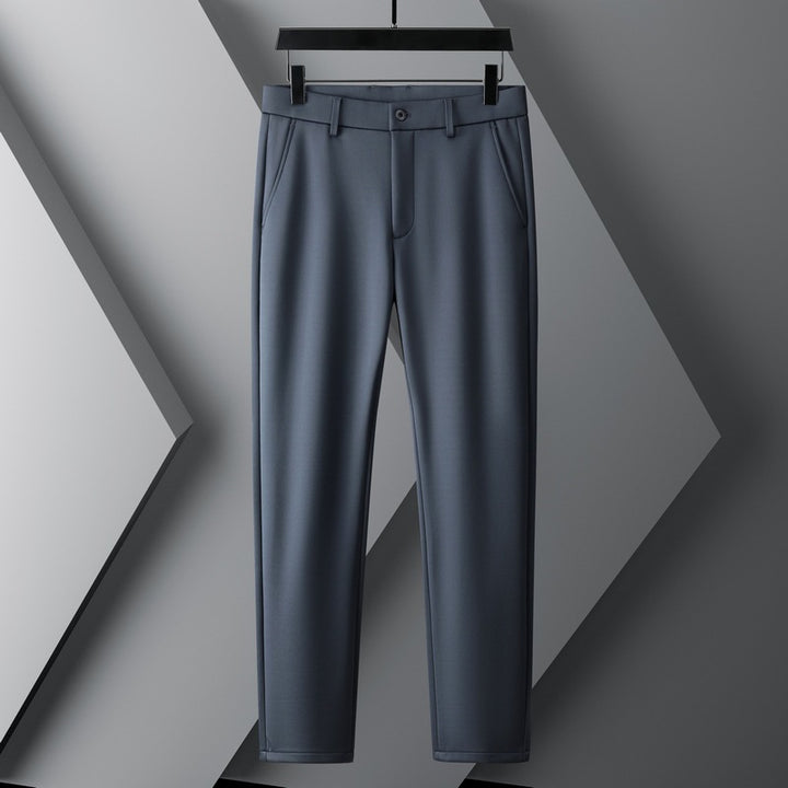 Herren moderne Chino-Hose mit elastischem Bund und seitlichen Taschen Echoarchiv