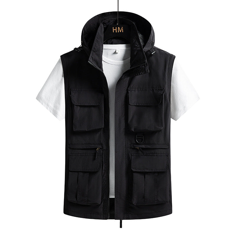 Herren Trendige Utility-Jacke Echo Archiv