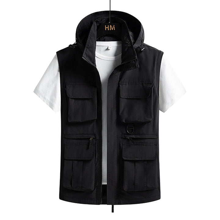 Herren Trendige Utility-Jacke Echo Archiv