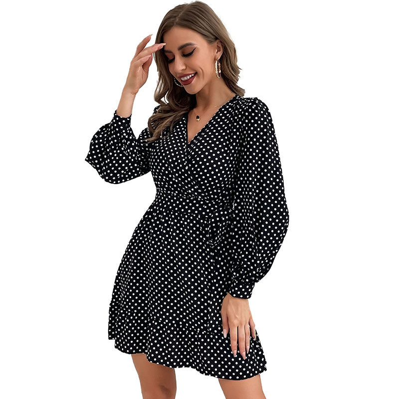 Damen Elegantes Wickelkleid mit Rüschendetails Echo Archiv 1788168779