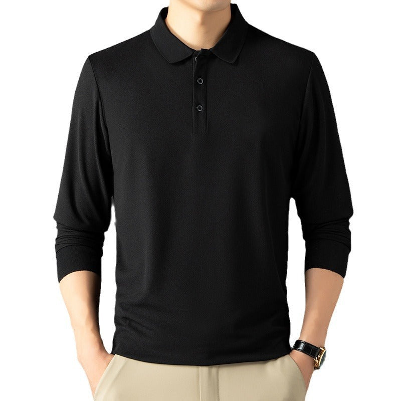 Herren atmungsaktives Piqué Poloshirt mit eleganter Knopfleiste Echoarchiv