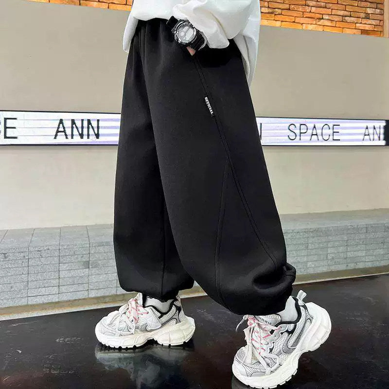 Unisex weite Jogginghose mit elastischem Bund Echo Archiv