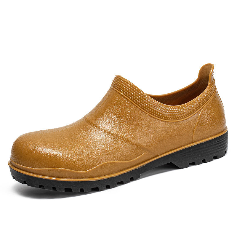 Unisex Wasserdichte Slip‑On Arbeitsschlupf mit profiliertem Anti‑Rutsch Laufsohlen‑Design Echoarhiv – Tavélo