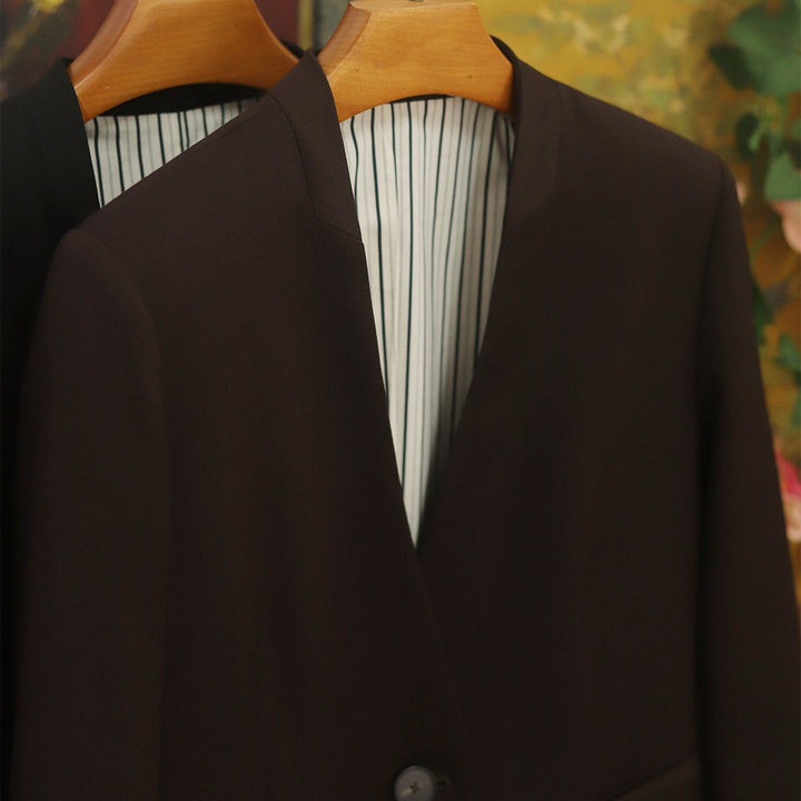 Damen Elegantes Blazer-Set mit schickem Schnitt Echoarchiv