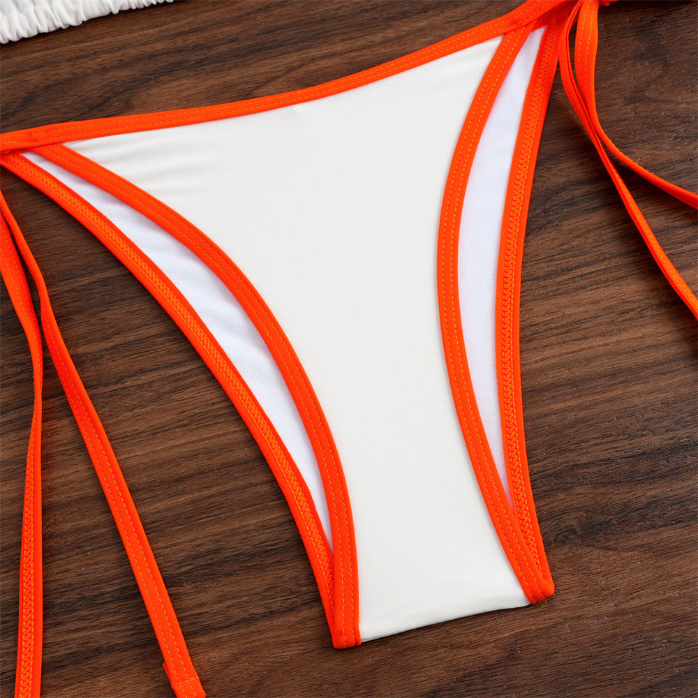 Damen Bikini-Set mit verstellbaren Trägern und raffinierten Knoten Echo Archiv