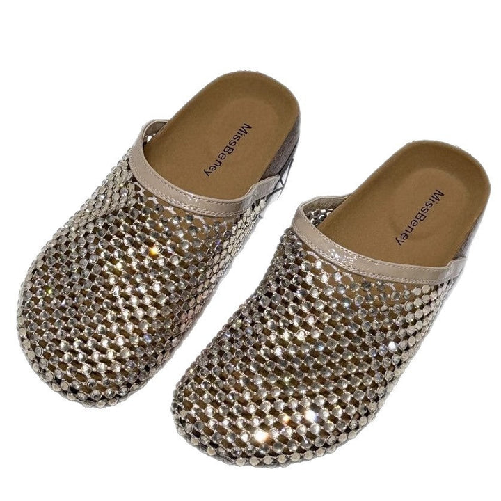 Damen Modische Clogs mit Funktionsoberfläche und komfortablem Fußbett Echoarchiv