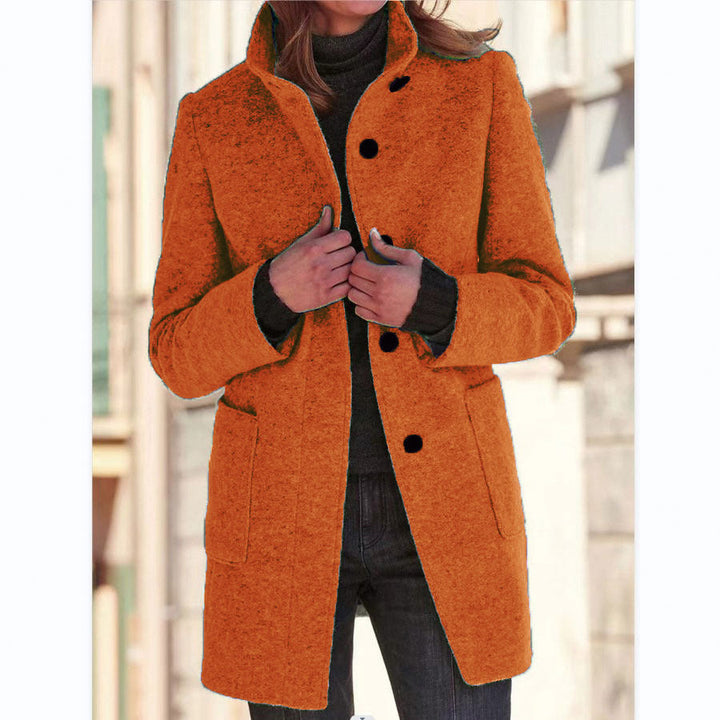Echoarchiv | Stilvoller & Eleganter Button-Down-Mantel